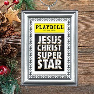 Jesus Christ Superstar Broadway Musical Playbill Christmas Tree‎ Ornament